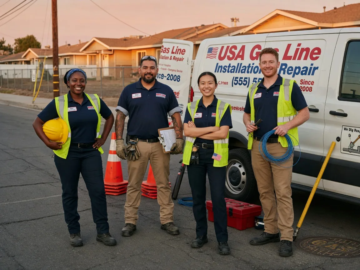Gas Line Installation company in Reading, PA